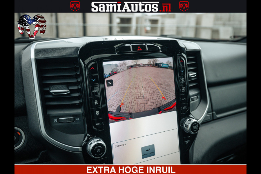 Dodge Ram SPORT | 5.7 V8 4x4 HEMI | PANORAMA DAK | GROOTSCHEM 12 INCH | LPG | Diamond Black Pearl | CREW CAB | DUBBELE CABINE | 5 PERSOONS | DC | VOORRAAD NR 2558 - 6047