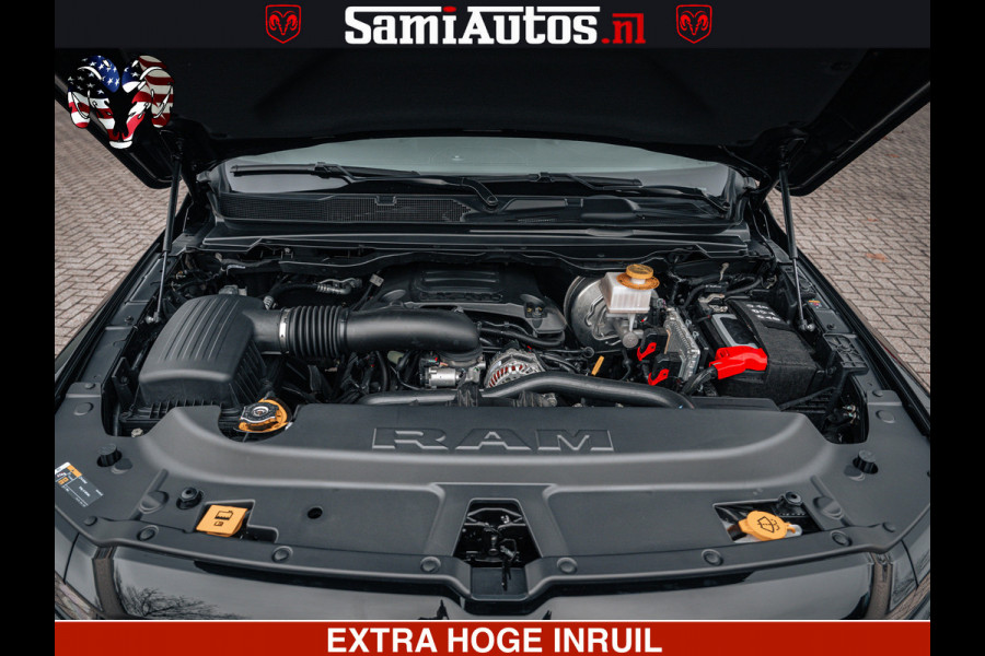 Dodge Ram SPORT | 5.7 V8 4x4 HEMI | PANORAMA DAK | GROOTSCHEM 12 INCH | LPG | Diamond Black Pearl | CREW CAB | DUBBELE CABINE | 5 PERSOONS | DC | VOORRAAD NR 2558 - 6047