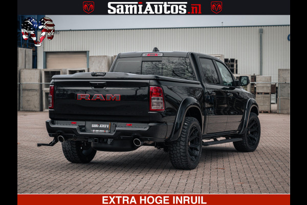 Dodge Ram SPORT | 5.7 V8 4x4 HEMI | PANORAMA DAK | GROOTSCHEM 12 INCH | LPG | Diamond Black Pearl | CREW CAB | DUBBELE CABINE | 5 PERSOONS | DC | VOORRAAD NR 2558 - 6047