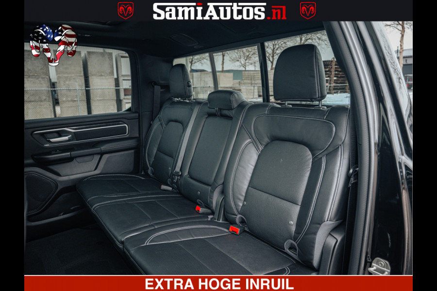 Dodge Ram SPORT | 5.7 V8 4x4 HEMI | PANORAMA DAK | GROOTSCHEM 12 INCH | LPG | Diamond Black Pearl | CREW CAB | DUBBELE CABINE | 5 PERSOONS | DC | VOORRAAD NR 2558 - 6047