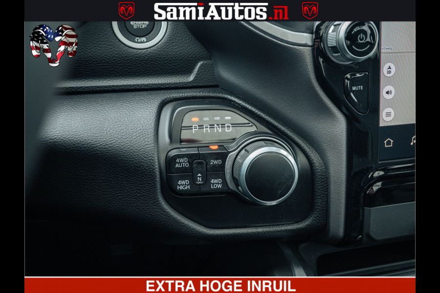 Dodge Ram SPORT | 5.7 V8 4x4 HEMI | PANORAMA DAK | GROOTSCHEM 12 INCH | LPG | Diamond Black Pearl | CREW CAB | DUBBELE CABINE | 5 PERSOONS | DC | VOORRAAD NR 2558 - 6047