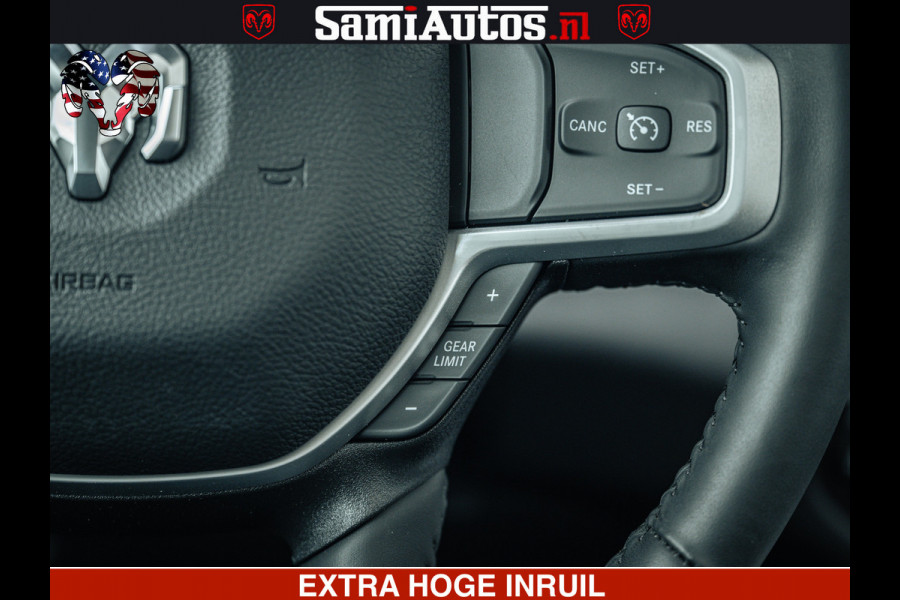 Dodge Ram SPORT | 5.7 V8 4x4 HEMI | PANORAMA DAK | GROOTSCHEM 12 INCH | LPG | Diamond Black Pearl | CREW CAB | DUBBELE CABINE | 5 PERSOONS | DC | VOORRAAD NR 2558 - 6047