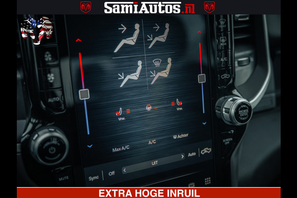 Dodge Ram SPORT | 5.7 V8 4x4 HEMI | PANORAMA DAK | GROOTSCHEM 12 INCH | LPG | Diamond Black Pearl | CREW CAB | DUBBELE CABINE | 5 PERSOONS | DC | VOORRAAD NR 2558 - 6047