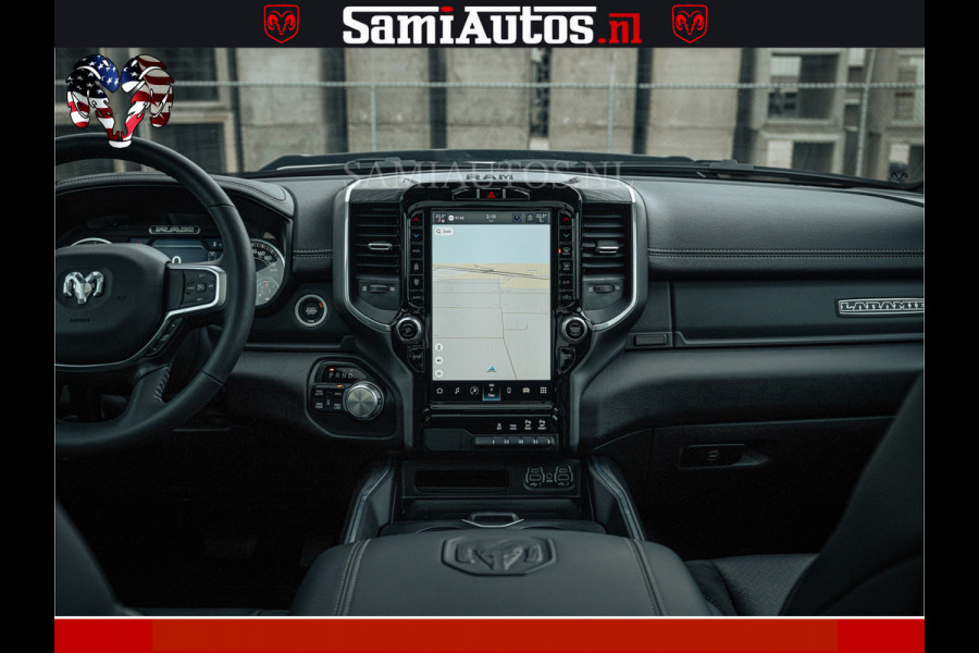 Dodge Ram V8 5.7 402PK | LARAMIE SPORT | Krachtige Hemi | Panorama Dak | 12' Scherm | LPG | Comfortabele Dubbele Cabine met Royale 5 Zitplaatsen | NIEUW EN BPM vrij | Nu Leverbaar uit Voorraad | Nr 2528 - 1276 |