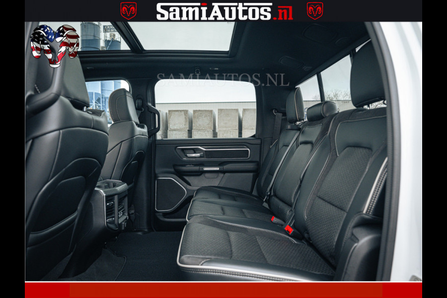 Dodge Ram V8 5.7 402PK | LARAMIE SPORT | Krachtige Hemi | Panorama Dak | 12' Scherm | LPG | Comfortabele Dubbele Cabine met Royale 5 Zitplaatsen | NIEUW EN BPM vrij | Nu Leverbaar uit Voorraad | Nr 2528 - 1276 |