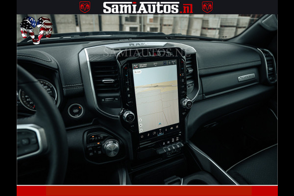 Dodge Ram V8 5.7 402PK | LARAMIE SPORT | Krachtige Hemi | Panorama Dak | 12' Scherm | LPG | Comfortabele Dubbele Cabine met Royale 5 Zitplaatsen | NIEUW EN BPM vrij | Nu Leverbaar uit Voorraad | Nr 2528 - 1276 |