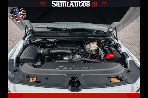 Dodge Ram V8 5.7 402PK | LARAMIE SPORT | Krachtige Hemi | Panorama Dak | 12' Scherm | LPG | Comfortabele Dubbele Cabine met Royale 5 Zitplaatsen | NIEUW EN BPM vrij | Nu Leverbaar uit Voorraad | Nr 2528 - 1276 |
