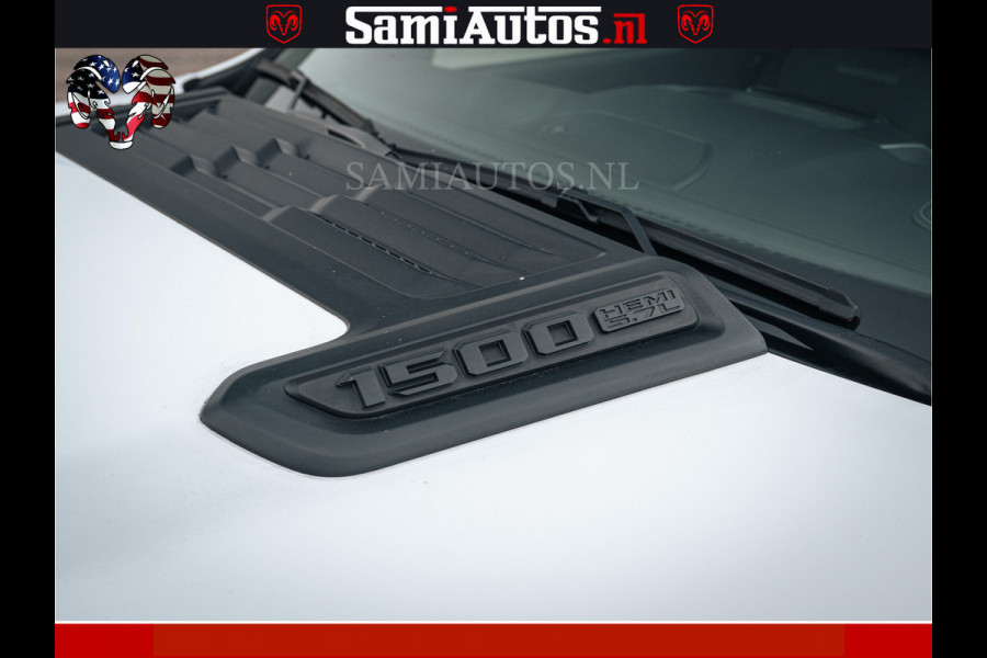 Dodge Ram V8 5.7 402PK | LARAMIE SPORT | Krachtige Hemi | Panorama Dak | 12' Scherm | LPG | Comfortabele Dubbele Cabine met Royale 5 Zitplaatsen | NIEUW EN BPM vrij | Nu Leverbaar uit Voorraad | Nr 2528 - 1276 |