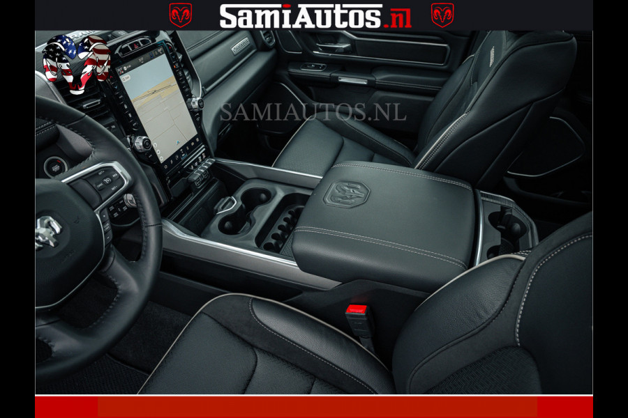 Dodge Ram V8 5.7 402PK | LARAMIE SPORT | Krachtige Hemi | Panorama Dak | 12' Scherm | LPG | Comfortabele Dubbele Cabine met Royale 5 Zitplaatsen | NIEUW EN BPM vrij | Nu Leverbaar uit Voorraad | Nr 2528 - 1276 |