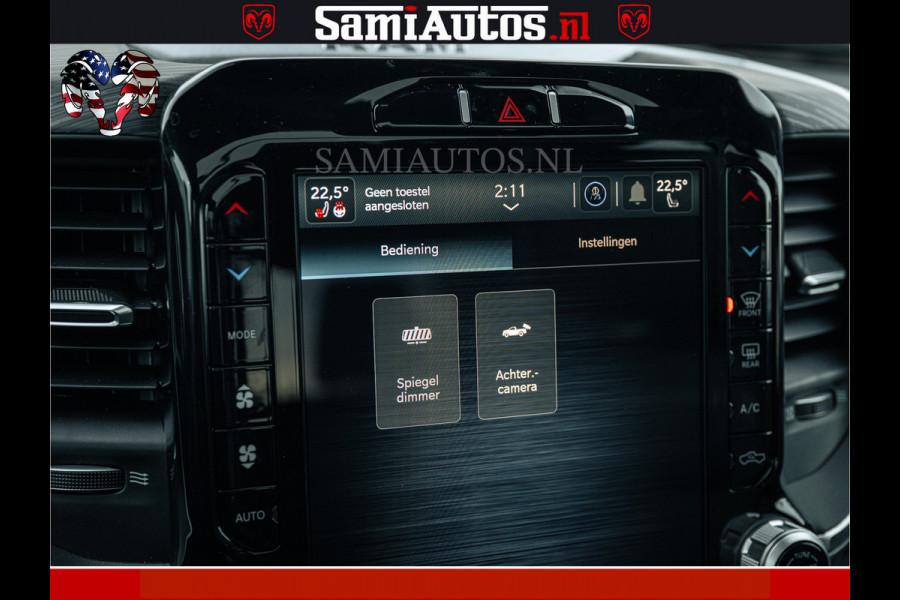 Dodge Ram V8 5.7 402PK | LARAMIE SPORT | Krachtige Hemi | Panorama Dak | 12' Scherm | LPG | Comfortabele Dubbele Cabine met Royale 5 Zitplaatsen | NIEUW EN BPM vrij | Nu Leverbaar uit Voorraad | Nr 2528 - 1276 |