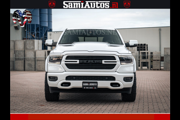 Dodge Ram V8 5.7 402PK | LARAMIE SPORT | Krachtige Hemi | Panorama Dak | 12' Scherm | LPG | Comfortabele Dubbele Cabine met Royale 5 Zitplaatsen | NIEUW EN BPM vrij | Nu Leverbaar uit Voorraad | Nr 2528 - 1276 |