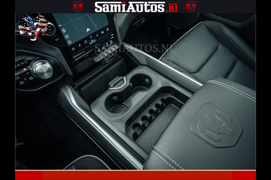 Dodge Ram V8 5.7 402PK | LARAMIE SPORT | Krachtige Hemi | Panorama Dak | 12' Scherm | LPG | Comfortabele Dubbele Cabine met Royale 5 Zitplaatsen | NIEUW EN BPM vrij | Nu Leverbaar uit Voorraad | Nr 2528 - 1276 |