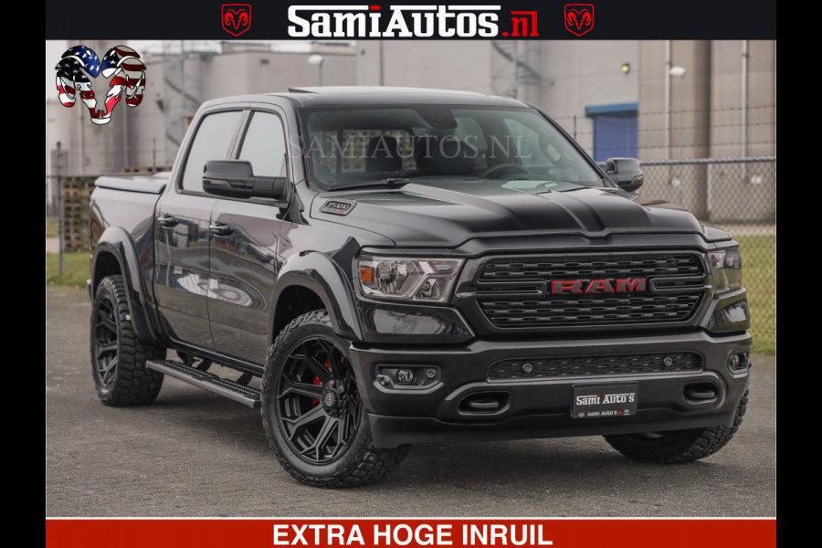 Dodge Ram SPORT | 5.7 V8 4x4 HEMI | PANORAMA DAK | GROOTSCHEM 12 INCH | LPG | Diamond Black Pearl | CREW CAB | DUBBELE CABINE | 5 PERSOONS | DC | VOORRAAD NR 2559 - 3308