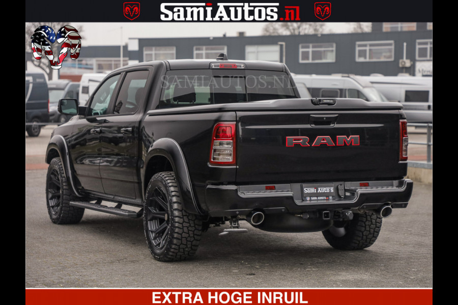 Dodge Ram SPORT | 5.7 V8 4x4 HEMI | PANORAMA DAK | GROOTSCHEM 12 INCH | LPG | Diamond Black Pearl | CREW CAB | DUBBELE CABINE | 5 PERSOONS | DC | VOORRAAD NR 2559 - 3308