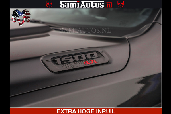 Dodge Ram SPORT | 5.7 V8 4x4 HEMI | PANORAMA DAK | GROOTSCHEM 12 INCH | LPG | Diamond Black Pearl | CREW CAB | DUBBELE CABINE | 5 PERSOONS | DC | VOORRAAD NR 2559 - 3308