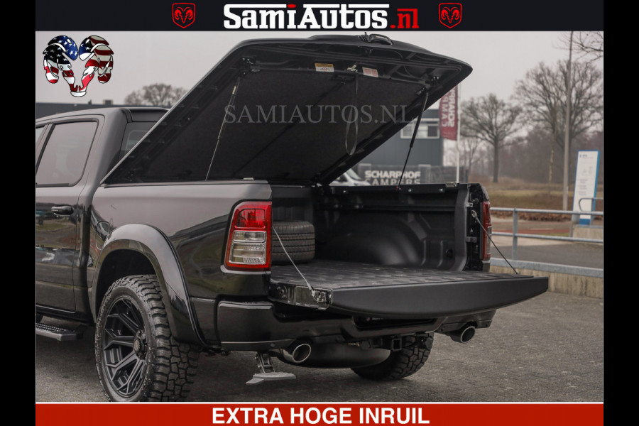 Dodge Ram SPORT | 5.7 V8 4x4 HEMI | PANORAMA DAK | GROOTSCHEM 12 INCH | LPG | Diamond Black Pearl | CREW CAB | DUBBELE CABINE | 5 PERSOONS | DC | VOORRAAD NR 2559 - 3308