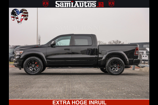 Dodge Ram SPORT | 5.7 V8 4x4 HEMI | PANORAMA DAK | GROOTSCHEM 12 INCH | LPG | Diamond Black Pearl | CREW CAB | DUBBELE CABINE | 5 PERSOONS | DC | VOORRAAD NR 2559 - 3308