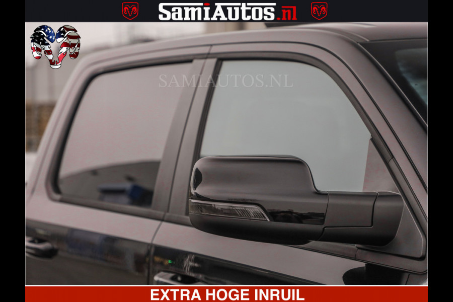 Dodge Ram SPORT | 5.7 V8 4x4 HEMI | PANORAMA DAK | GROOTSCHEM 12 INCH | LPG | Diamond Black Pearl | CREW CAB | DUBBELE CABINE | 5 PERSOONS | DC | VOORRAAD NR 2559 - 3308