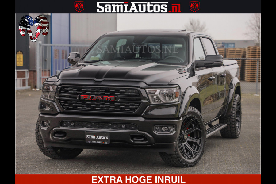 Dodge Ram SPORT | 5.7 V8 4x4 HEMI | PANORAMA DAK | GROOTSCHEM 12 INCH | LPG | Diamond Black Pearl | CREW CAB | DUBBELE CABINE | 5 PERSOONS | DC | VOORRAAD NR 2559 - 3308
