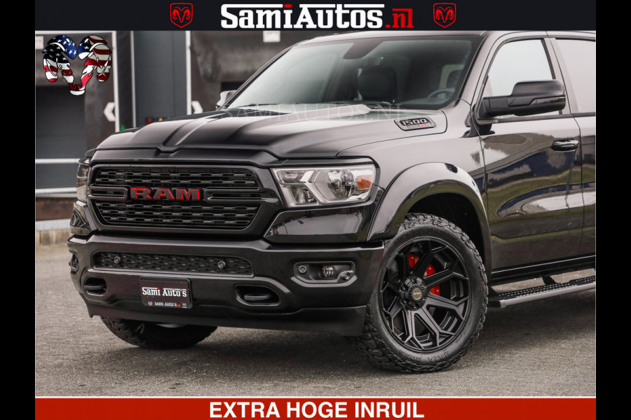 Dodge Ram SPORT | 5.7 V8 4x4 HEMI | PANORAMA DAK | GROOTSCHEM 12 INCH | LPG | Diamond Black Pearl | CREW CAB | DUBBELE CABINE | 5 PERSOONS | DC | VOORRAAD NR 2559 - 3308