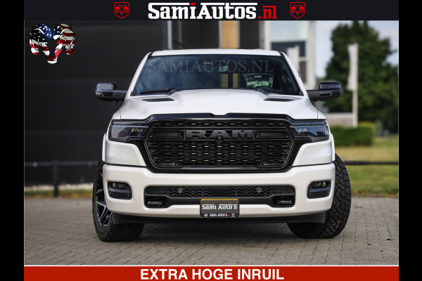 Dodge Ram 1500 Limited Night High Output 540HP 706Nm | Massage + Full Option | De Meest Luxe en Volle Pick-Up in zijn Klasse | Comfortabele Dubbele Cabine met Royale 5 Zitplaatsen | BPM vrij | Nu Leverbaar uit Voorraad | Voorraad Nr 2336 - 7700