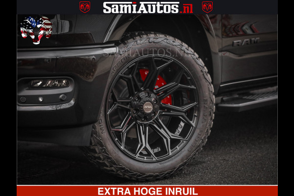 Dodge Ram RS LEDER RODE STIKSELS | 6 PERSOONS | 420Pk 636Nm | Pick-Up | Comfortabele Dubbele Cabine met Royale 6 Zitplaatsen | BPM vrij | Nu Leverbaar uit Voorraad | Voorraad Nr 2217- 2911
