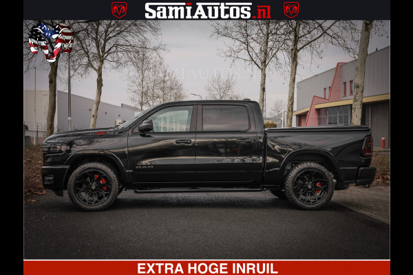 Dodge Ram RS LEDER RODE STIKSELS | 6 PERSOONS | 420Pk 636Nm | Pick-Up | Comfortabele Dubbele Cabine met Royale 6 Zitplaatsen | BPM vrij | Nu Leverbaar uit Voorraad | Voorraad Nr 2217- 2911