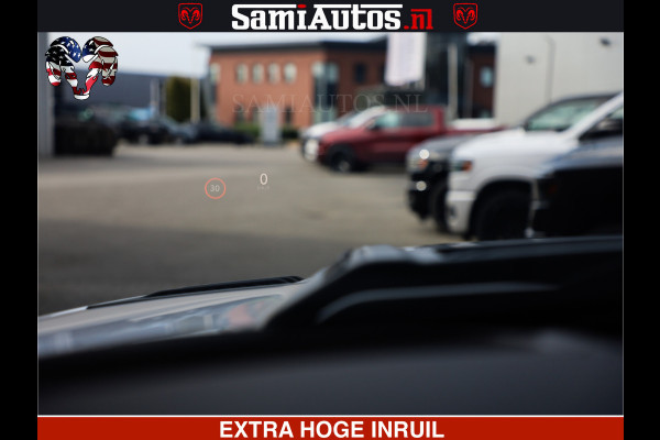 Dodge Ram 1500 1500 Limited Night High Output 540HP 706Nm | Massage + Full Option | De Meest Luxe en Volle Pick-Up in zijn Klasse | Comfortabele Dubbele Cabine met Royale 5 Zitplaatsen | BPM vrij | Nu Leverbaar uit Voorraad | Voorraad Nr 2298 - 7479