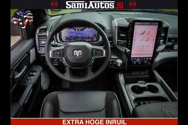 Dodge Ram 1500 Night Premium | Full Option | De Meest Luxe Pick-Up in zijn Klasse | Comfortabele Dubbele Cabine met Royale 5 Zitplaatsen | BPM vrij | Nu Leverbaar uit Voorraad | Voorraad Nr 2287 - 3384