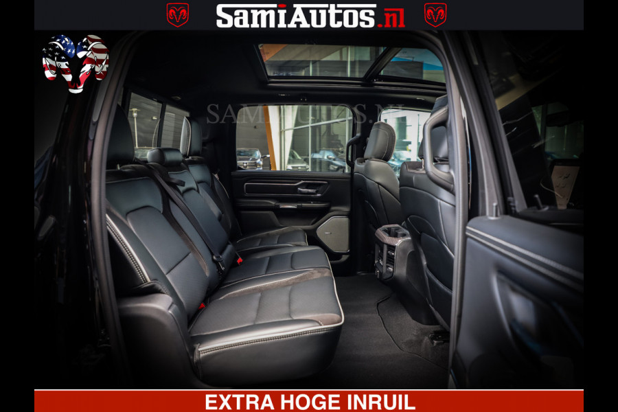 Dodge Ram 1500 Night Premium | Full Option | De Meest Luxe Pick-Up in zijn Klasse | Comfortabele Dubbele Cabine met Royale 5 Zitplaatsen | BPM vrij | Nu Leverbaar uit Voorraad | Voorraad Nr 2287 - 3384