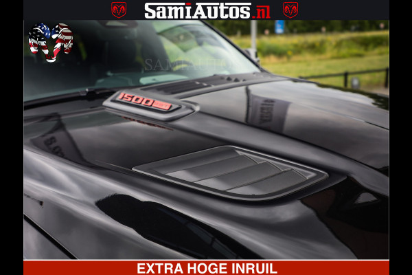 Dodge Ram 1500 Night Premium | Full Option | De Meest Luxe Pick-Up in zijn Klasse | Comfortabele Dubbele Cabine met Royale 5 Zitplaatsen | BPM vrij | Nu Leverbaar uit Voorraad | Voorraad Nr 2287 - 3384