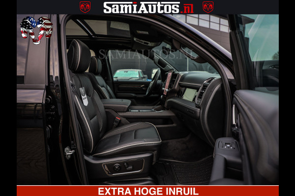 Dodge Ram 1500 Limited SPORT H.O 540HP 706Nm | Massage + Full Option | De Meest Luxe en Volle Pick-Up in zijn Klasse | Comfortabele Dubbele Cabine met Royale 5 Zitplaatsen | BPM vrij | Nu Leverbaar uit Voorraad | Voorraad Nr 2355 - 5149