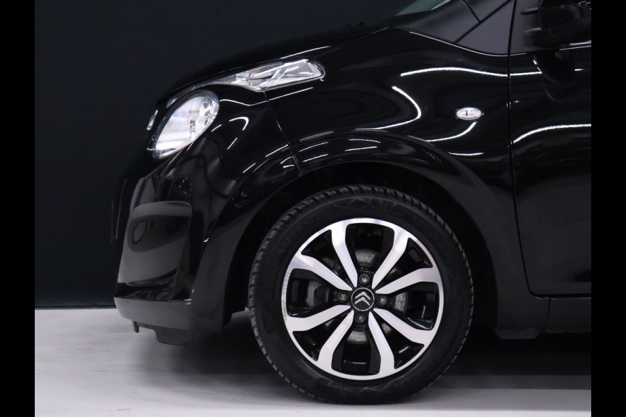 Citroën C1 1.0 VTi Shine [APPLE CARPLAY, ANDROID AUTO, CRUISE CONTROL, ACHTERUITRIJCAMERA, ELEKTRISCHE RAMEN, AUTOMATISCHE AIRCO, LICHTMETALEN VELGEN, NIEUWSTAAT]