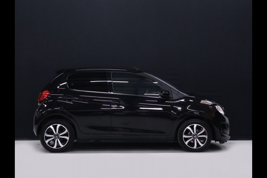 Citroën C1 1.0 VTi Shine [APPLE CARPLAY, ANDROID AUTO, CRUISE CONTROL, ACHTERUITRIJCAMERA, ELEKTRISCHE RAMEN, AUTOMATISCHE AIRCO, LICHTMETALEN VELGEN, NIEUWSTAAT]