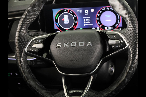 Škoda Kodiaq 1.5 TSI PHEV Sportline Business 204 pk Automaat (DSG) | Verlengde garantie | Navigatie | Panoramadak | Trekhaak (wegklapbaar) | Parkeersensoren | Achteruitrijcamera | Stoelverwarming v/a |