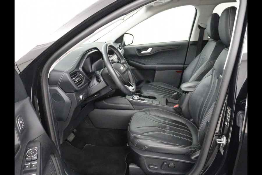 Ford Kuga 2.5 PHEV Vignale | Leder | Head-Up | Stoelverwarming | 360 Camera | Adaptive cruise | Carplay | Achterbankverwarming | 18'' | Navigatie | Full LED | B&O Sound | Park Assist | Keyless | Digital Cockpit | Plug In