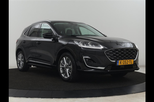 Ford Kuga 2.5 PHEV Vignale | Leder | Head-Up | Stoelverwarming | 360 Camera | Adaptive cruise | Carplay | Achterbankverwarming | 18'' | Navigatie | Full LED | B&O Sound | Park Assist | Keyless | Digital Cockpit | Plug In