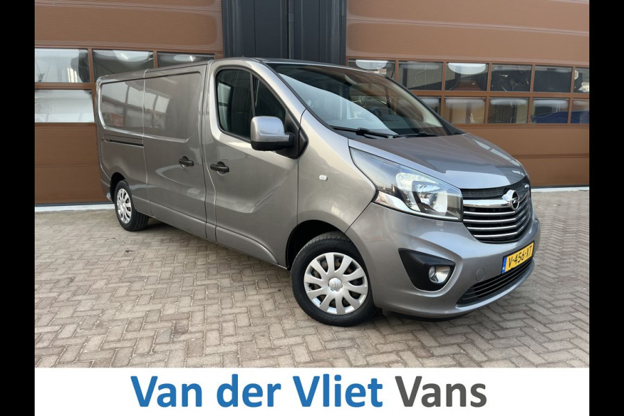 Opel Vivaro 1.6 CDTI 126pk L2 Sport 3 zits BPM Vrij! Lease €236 p/m,, Airco, Navi, Camera, PDC, Cruise controle, Onderhoudshistorie aanwezig