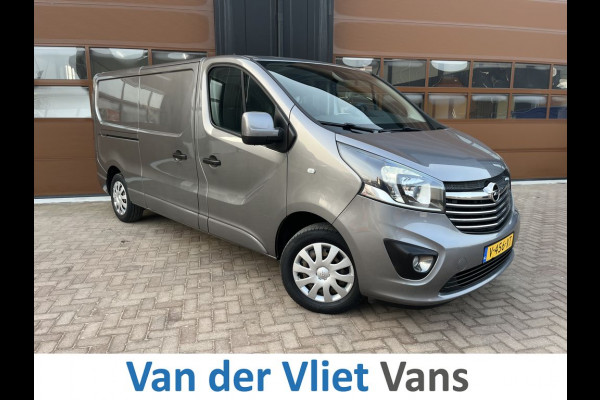 Opel Vivaro 1.6 CDTI 126pk L2 Sport 3 zits BPM Vrij! Lease €256 p/m,, Airco, Navi, Camera, PDC, Cruise controle, Onderhoudshistorie aanwezig