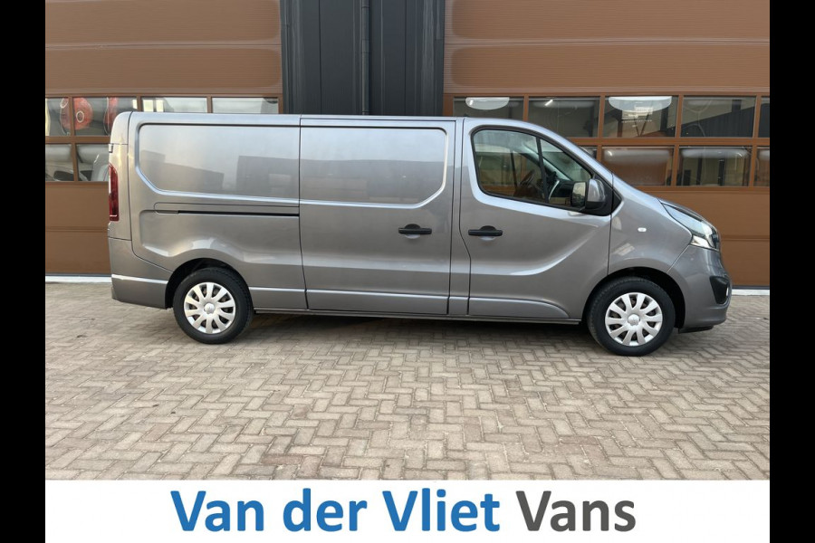 Opel Vivaro 1.6 CDTI 126pk L2 Sport 3 zits BPM Vrij! Lease €236 p/m,, Airco, Navi, Camera, PDC, Cruise controle, Onderhoudshistorie aanwezig