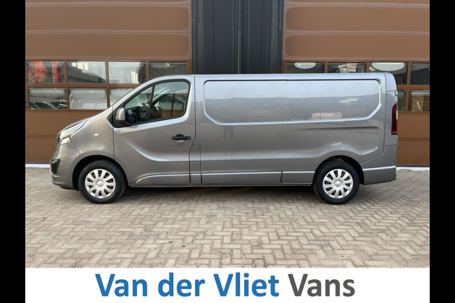 Opel Vivaro 1.6 CDTI 126pk L2 Sport 3 zits BPM Vrij! Lease €236 p/m,, Airco, Navi, Camera, PDC, Cruise controle, Onderhoudshistorie aanwezig