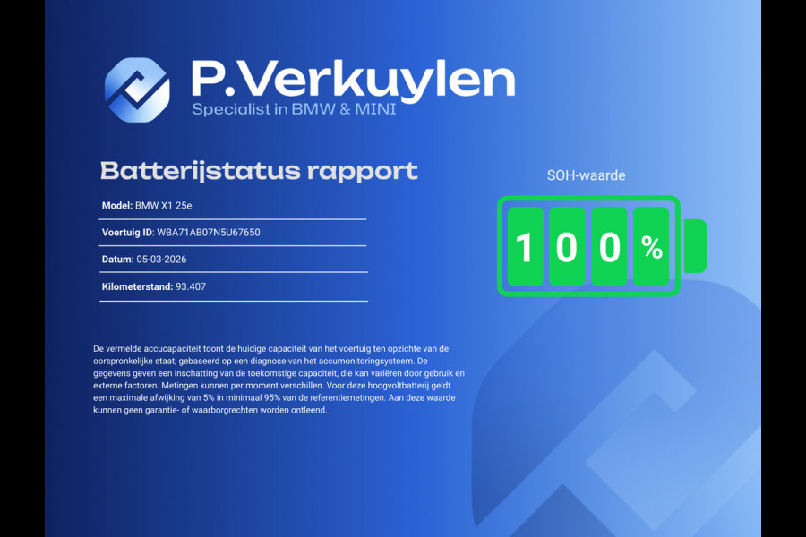 BMW X1 xDrive25e High Executive M SPORT | PANORAMA | TREKHAAK | DRIVING ASS. PLUS | LEDER | KEYLESS | STUURWIEL VERWARMING |