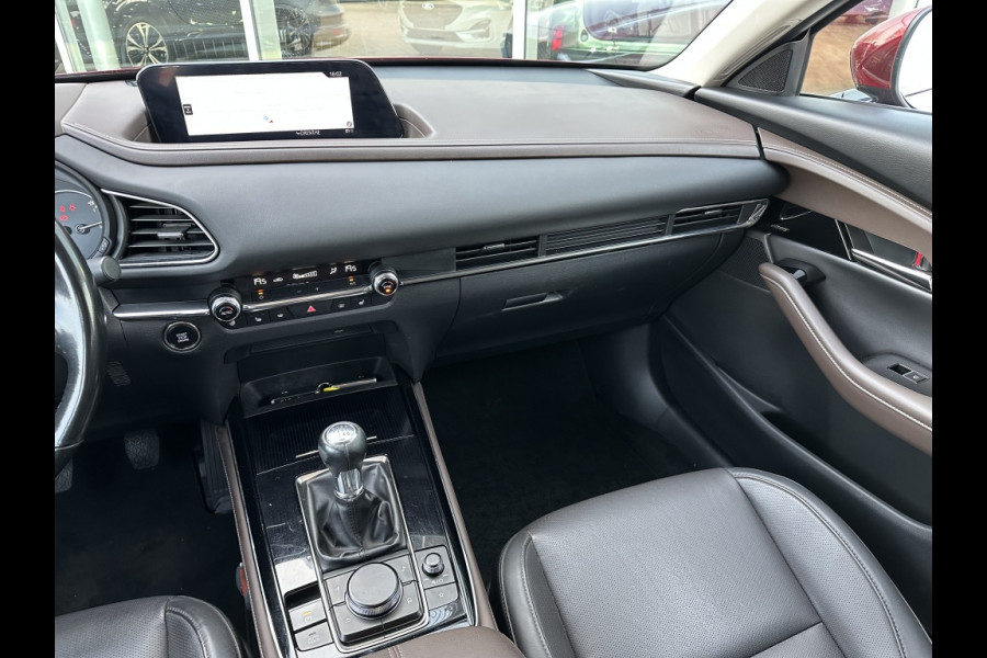 Mazda CX-30 2.0 187pk-X, Luxury, leder, camera, navi
