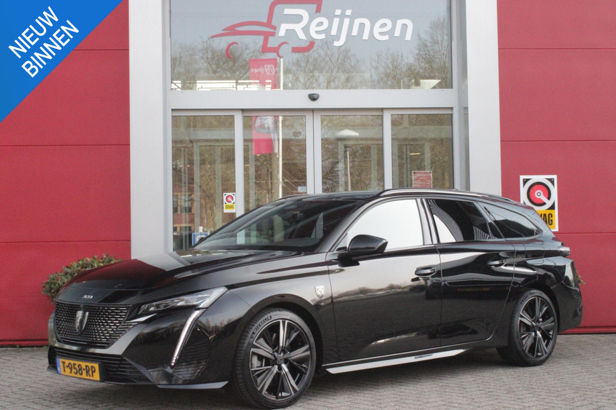 Peugeot 308 SW 1.6 PHEV 225PK GT PACK BUSINESS | MATRIX LED VERLICHTING | ELEKTRISCHE STOEL MET GEHEUGEN FUNCTIE | STUUR / STOEL VERWARMING | AGR BESTUURDERSSTOEL MET MASAGE FUNCTIE | ELEKTRISCHE ACHTERKLEP | 360° CAMERA | KEYLESS ENTRY/START | ADAPTIVE CRUISE CONTROL | 19" LICHTMETALEN VELGEN | DRAADLOZE TELEFOONLADER | DRAADLOZE APPLE CARPLAY/ANDROID AUTO | NAVIGATIE | ALCANTARA BEKLEDING | FOCAL PREMIUM AUDIO | DODEHOEK DETECTIE | VOORRUIT VERWARMING | SFEER VERLICHTING | KEYLESS ENTRY / START |