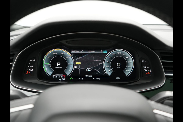 Audi Q8 55 TFSI e Quattro 2x S Line Black Optic PHEV 381pk Dealer O.H. | Trekhaak Af Fabriek | Luchtvering | Panodak | Bang & Olufsen Sound | Camera | Alcantara Sportstoelen Verwarmd | 23"L.M | Virtual | Navigatie | DAB | Plug In Hybrid |