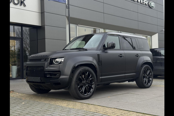 Land Rover Defender P635 110 Octa Black | Nieuw | Narvik Black | Satin