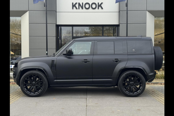 Land Rover Defender P635 110 Octa Black | Nieuw | Narvik Black | Satin