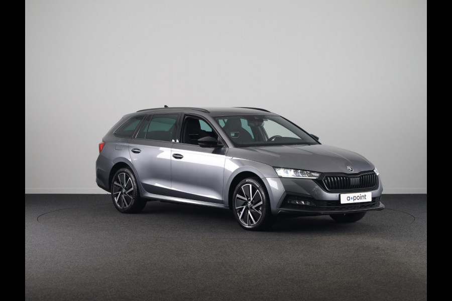 Škoda Octavia Combi 1.4 TSI iV PHEV Sportline Business 204 pk Automaat (DSG) | Verlengde garantie | Navigatie | Parkeersensoren | Adaptieve cruise control | Stoelverwarming |