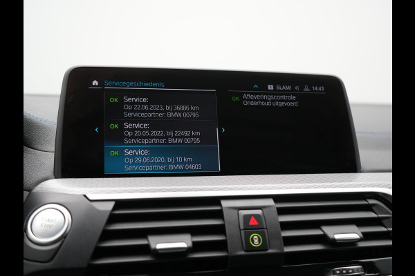 BMW X3 xDrive30e M Sport Plug In Hybrid 293pk Dealer O.H. PHEV | Adaptive Cruise | Head Up | 360 Camera | Harman / Kardon | Adaptief Onderstel | Lederen Sportstoelen Memory & Verwarmd | Sfeerverlichting | M Sportstuur Stuur Verwarmd | Keyless |