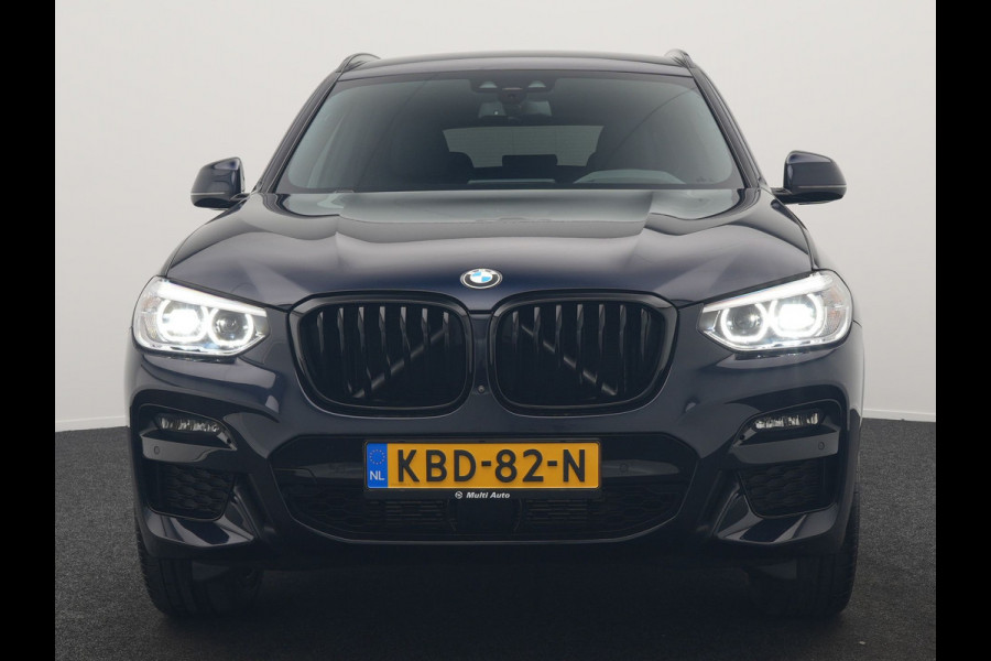 BMW X3 xDrive30e M Sport Plug In Hybrid 293pk Dealer O.H. PHEV | Adaptive Cruise | Head Up | 360 Camera | Harman / Kardon | Adaptief Onderstel | Lederen Sportstoelen Memory & Verwarmd | Sfeerverlichting | M Sportstuur Stuur Verwarmd | Keyless |